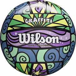 Волейбольный мяч WILSON GRAFFITI WTH4637XB р.5 мультиколор
